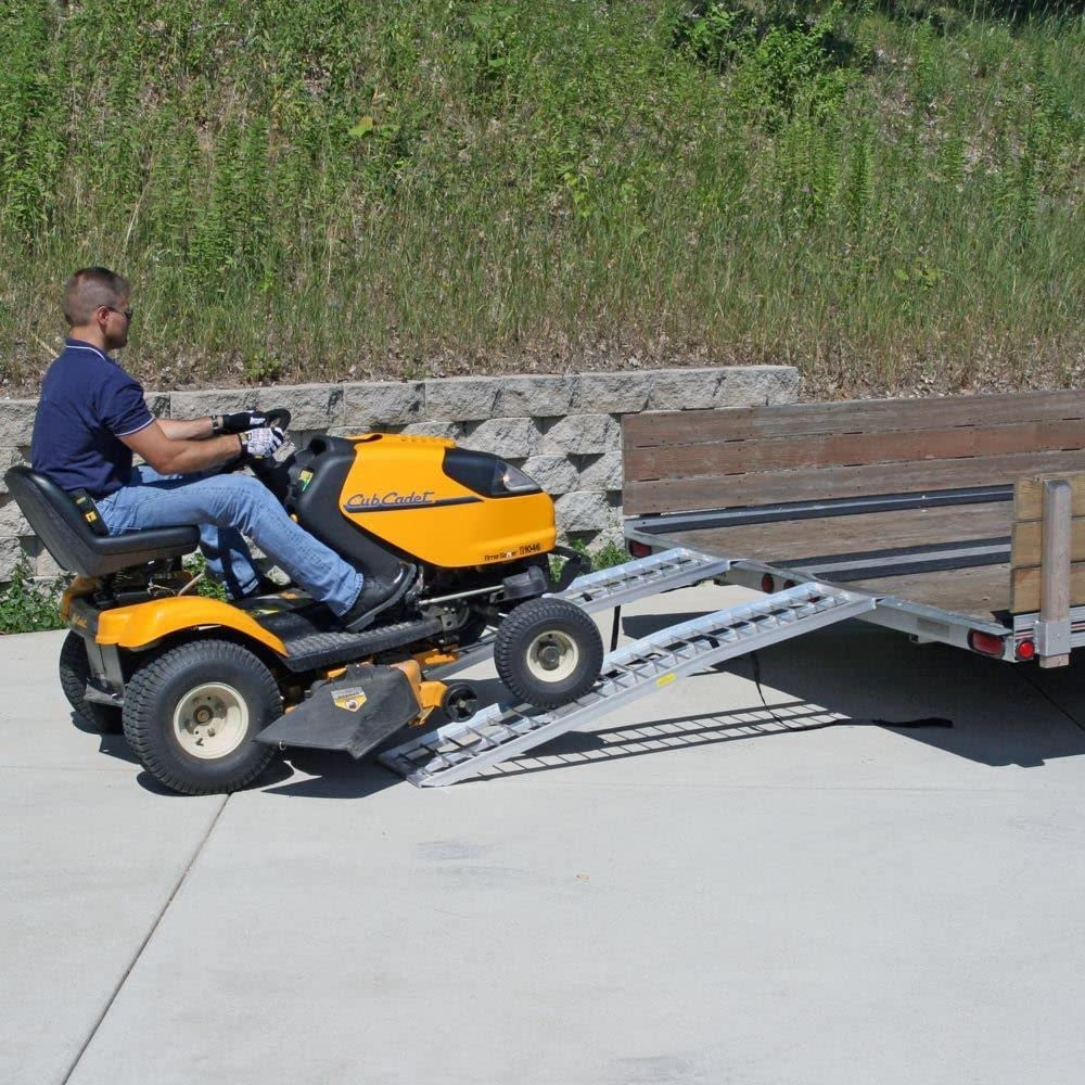 Garden tractor online ramps