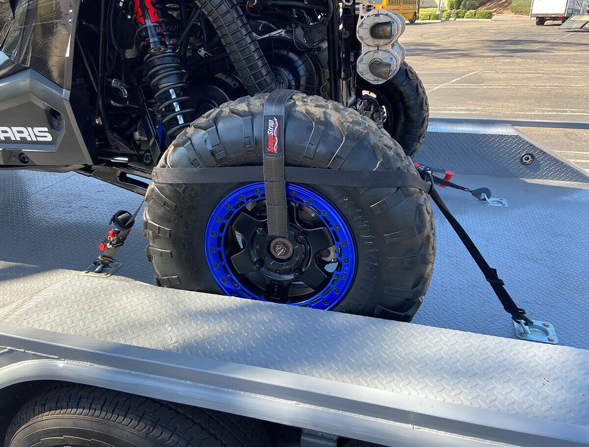 Utv tire tie 2024 down straps