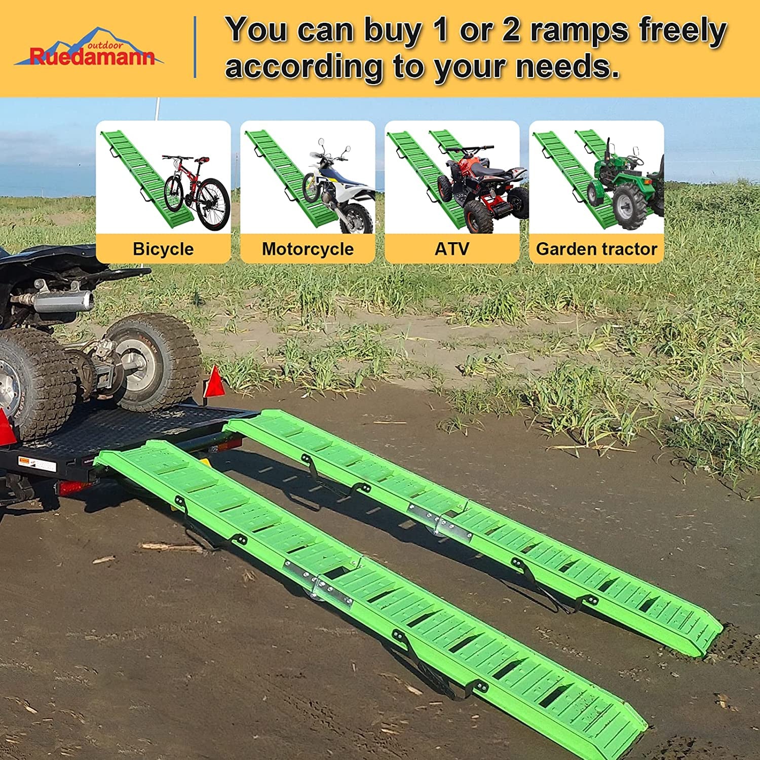 Ramps for best sale lawn tractors